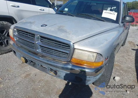 2000 Dodge Dakota Slt/Sport из США, поврежденный, VIN 1B7GL2AN6YS671636